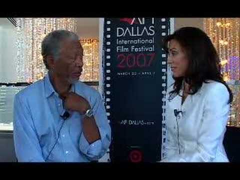 Carmen Bright w/ Morgan Freeman