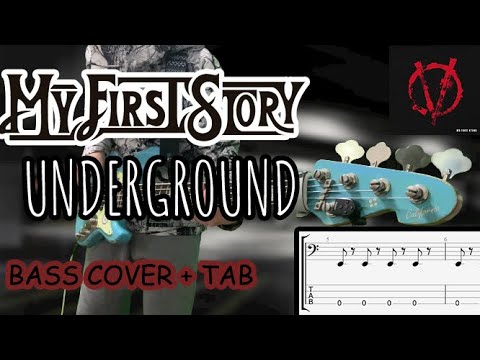 [Bass Cover | TAB] MY FIRST STORY - アンダーグラウンド (UNDERGROUND) ベース/베이스