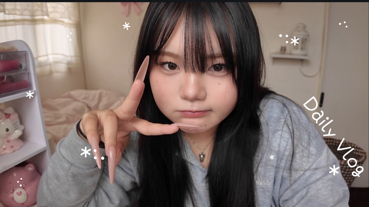 vlog : 引きこもりの平和な1日密着★好きなことだけする日･:*+.