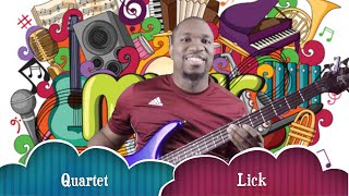 Quartet Lick/Fill For Bass Players
