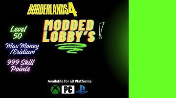 Borderlands 4 Modded Lobby