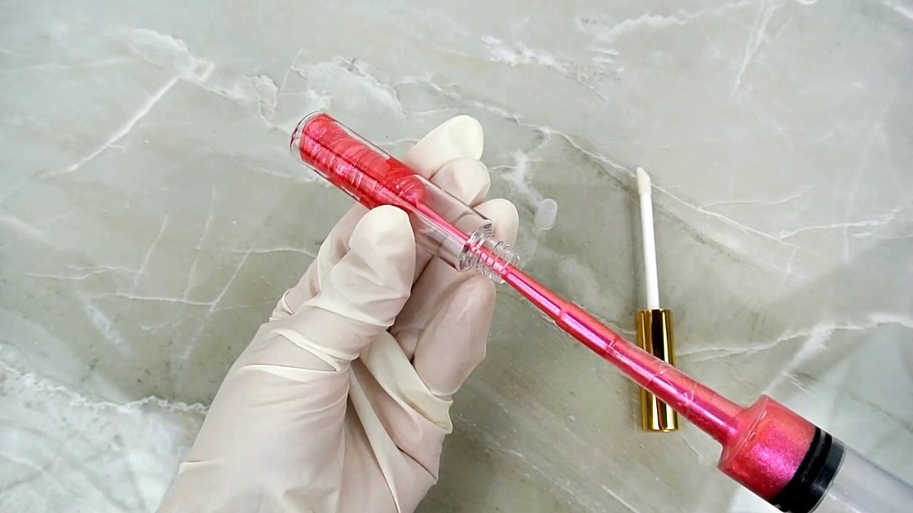 Lip Gloss Making Supplies, 60ML Syringes, 3ML Pipettes with Gloves For Lip  Gloss Mixing