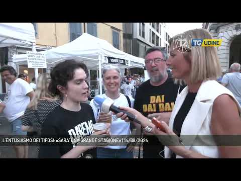 L'ENTUSIASMO DEI TIFOSI: «SARA' UNA GRANDE STAGIONE» | 14/08/2024