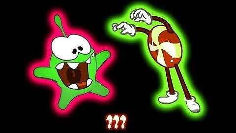 Om Nom & Candy Man Boo & Scream Sound Variations in 60 Second