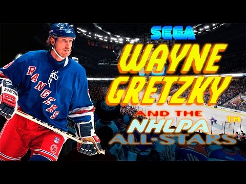 Wayne Gretzky and the NHLPA All-Stars gameplay (Sega Mega Drive/Genesis)