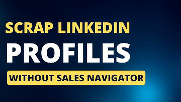 How to Scrape LinkedIn Profiles Without Sales Navigator #googleSERP #linkedin