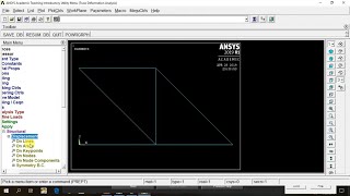 Truss analysis using Ansys APDL