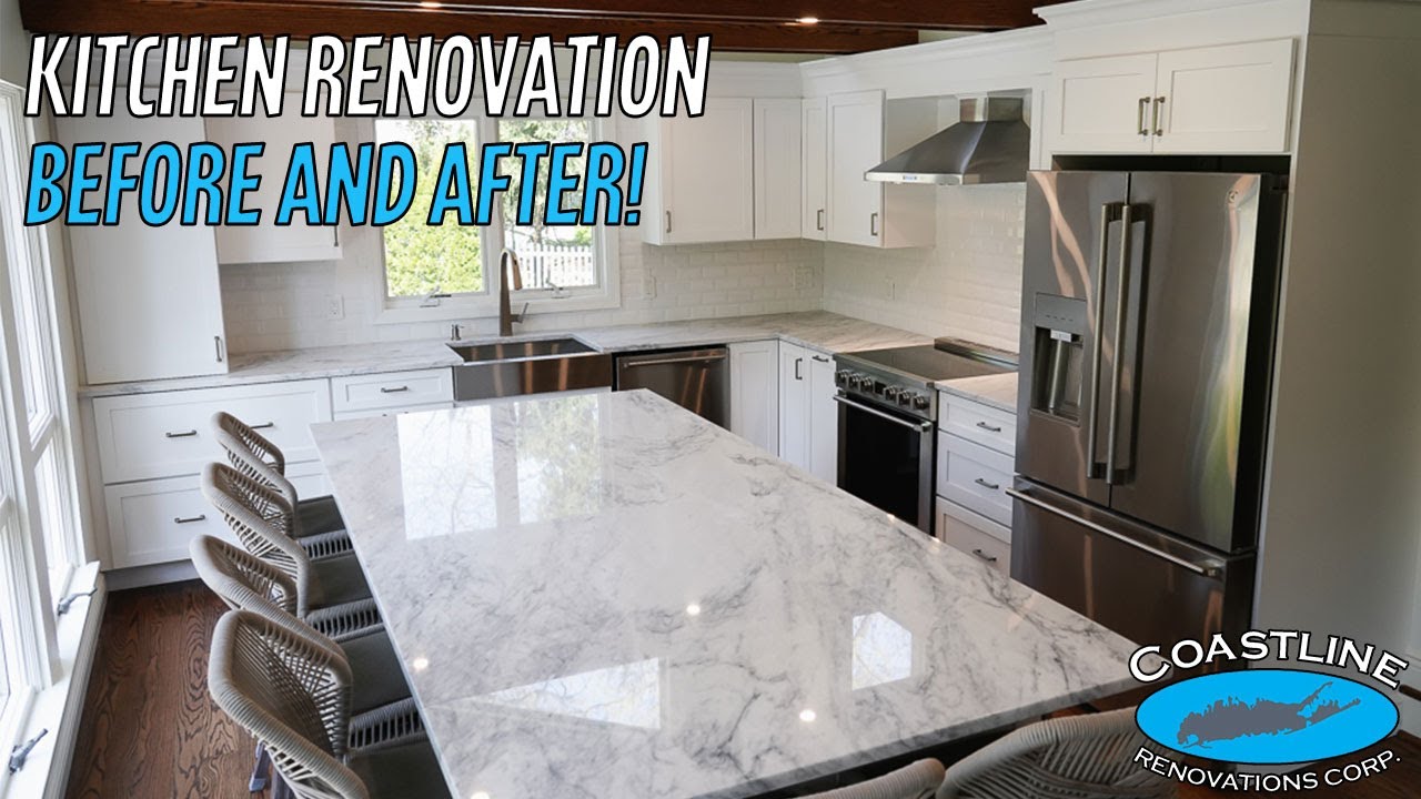 Visual Reference: High End Kitchen Renovation Walk Through Coastline Renovations