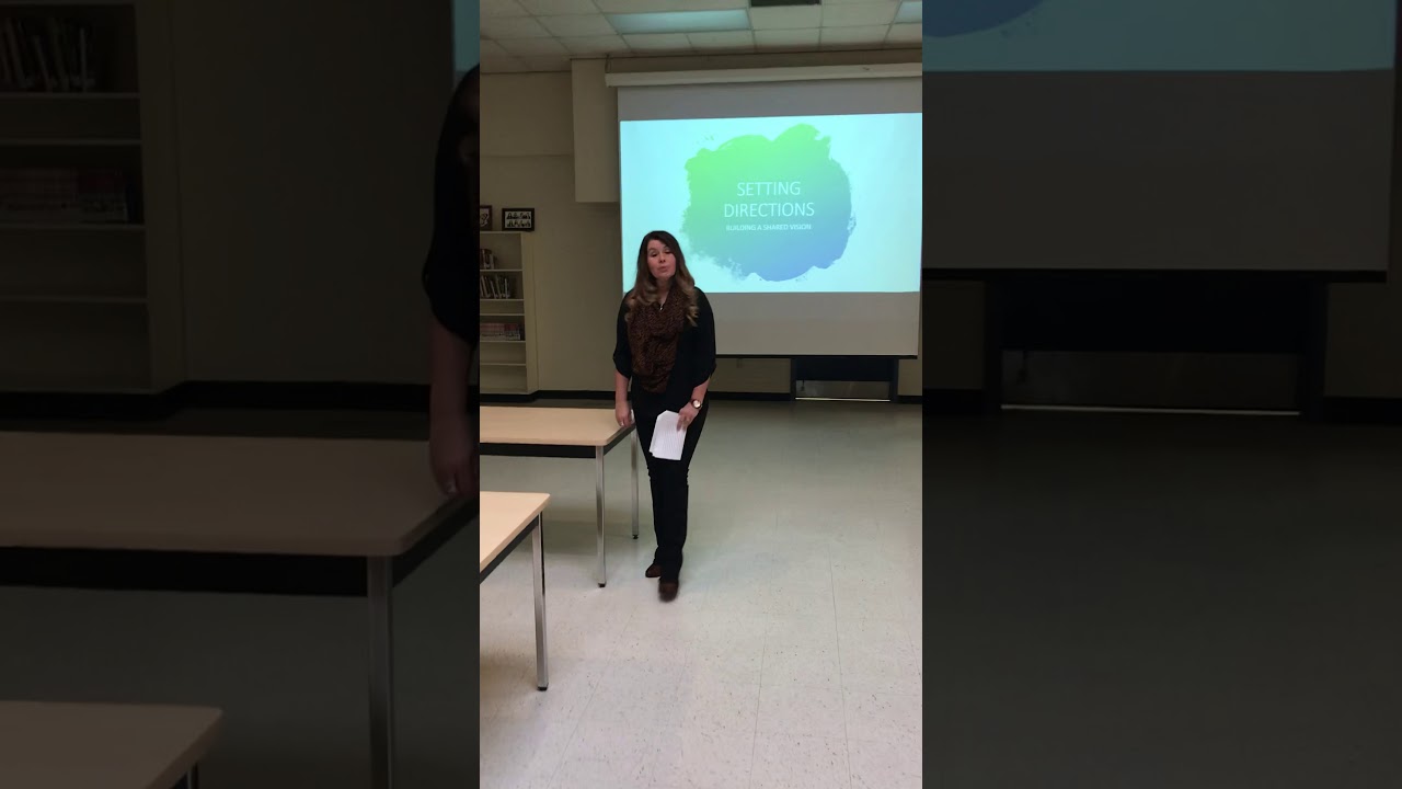 Video 1, Setting Directions, Building a shared vision introduction