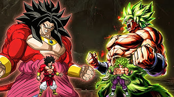 TXR Broly SSJ4 OP(New) VS Broly DBS OP in Jump Force Mugen