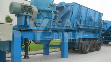 Mobile Concrete Crusher,YIFAN Mobile recycling equipment