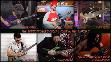 the biggest shred collab song in the world 2