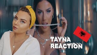 Tayna - Fake #REACTION | ALBANIAN RAP |