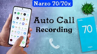 Realme Narzo 70, 70x Call Recording Settings/Realme Narzo 70 Automatic Call record Kaise Kare