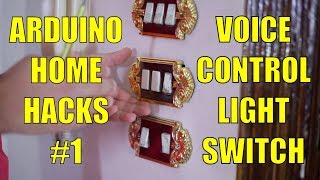 Control home lights with your voice (Arduino Home Hacks #1)