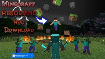 HEROBRINE Mod for Minecraft PE-1.21+: Download Now On MediaFire