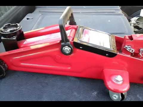 Hyper tough 2 ton jack is what i use to do my mechanical work - YouTube