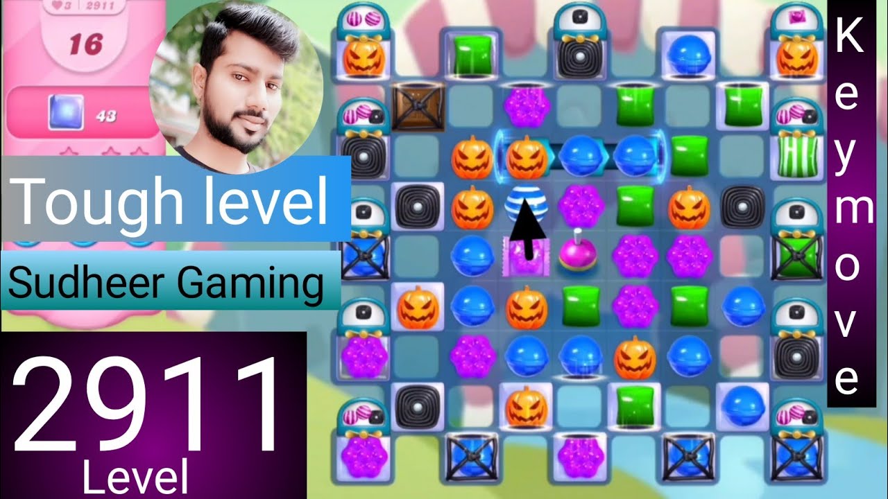 How To Play Candy Crush Saga Level 2911+2912+2913+2914+2915 Guide