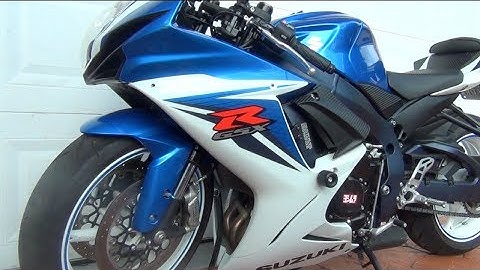 How to install Frame Sliders on 2012 GSXR 600 2011 2013