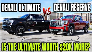 2024 GMC Sierra 3500 Denali VS Denali Ultimate: Is There Really $20k In Upgrades Going Ultimate?