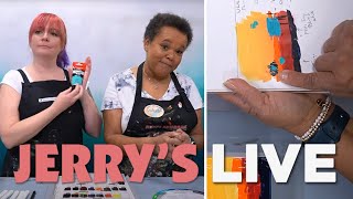 Jerry's LIVE Episode #JL330: Abstract Painting with  Amsterdam Expert Acrylics