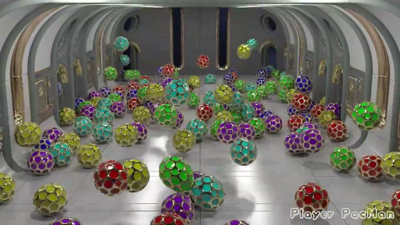 Color balls #2 |  Player PacMan 