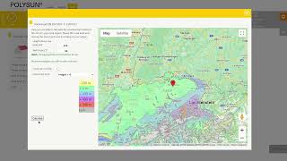 PV-Facadeplanning in Polysun SPT