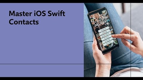 iOS swift get contacts in native app