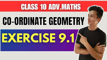 class 10 Advanced Maths chapter 9.1, Coordinate Geometry  Exercise 9.1,