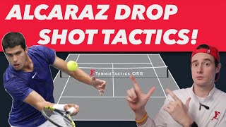 Alcaraz Drop Shot Tactic - Tennis Lesson