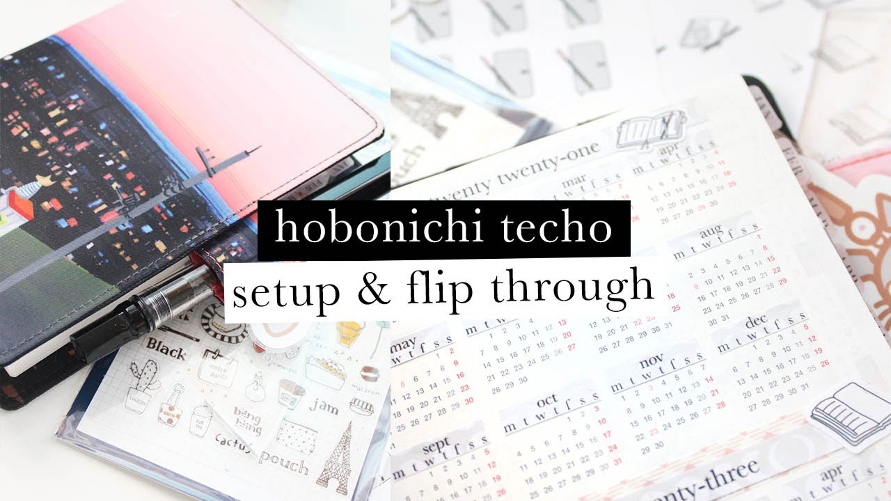 Hobonichi Techo A6 Setup 2022