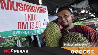 MGPerak : Pokok Lama, Baharu Berbuah Serentak Dipercayai Punca Lambakan Raja Buah, Harga Murah