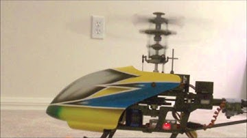 Dynam E-Razor 450 Swash Plate Movement