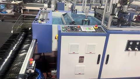 TY-800 LP SOFT LOOP HANDLE  BAG MAKING MACHINE UP TO 90 BAGS PER MINUTE