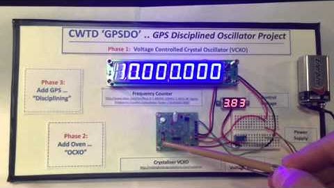 VCXO for the CWTD GPSDO Project