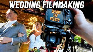 Wedding Filmmaking Behind The Scenes SOLO! | Sony a7R V Simple Wedding Video
