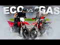 Worlds fastest electric vs gas supermoto