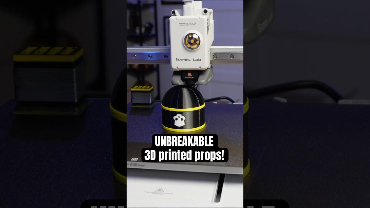 Making UNBREAKABLE Helldivers 2 props!  - #pcbway #shorts #helldivers2 #3dprint #cosplay #bambulab