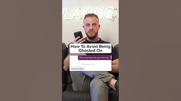 How To Avoid Being Ghosted On