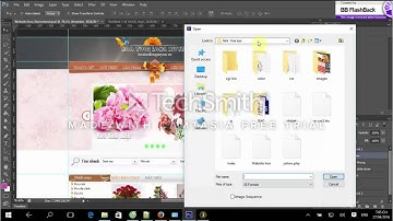 Hướng dẫn Thiết kế giao diện website đẹp bằng Photoshop(Bài 1-Shop hoa tươi) - P1