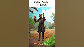 Slow Clap - Emote #callofdutymobile #snoopdogg #shorts
