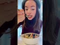 【Tiktok】モデルの朝ご飯