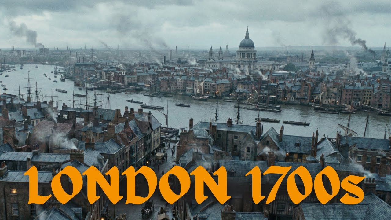 London 1700s [AI Reconstruction]  - 4K