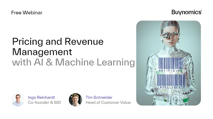 Free Webinar on Pricing and Revenue Management with AI and Machine Learning