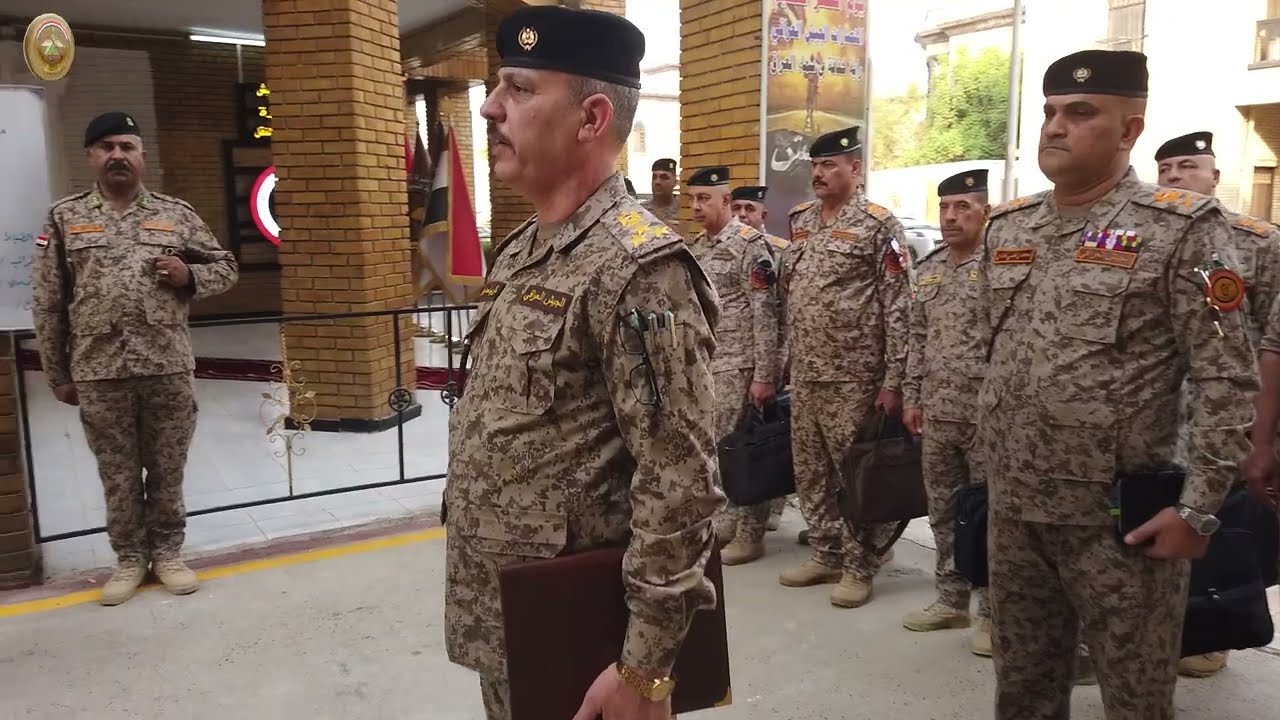 المفتشية العسكرية العامة تُجري تفتيشاً فحصياً لمديرية التموين والنقل