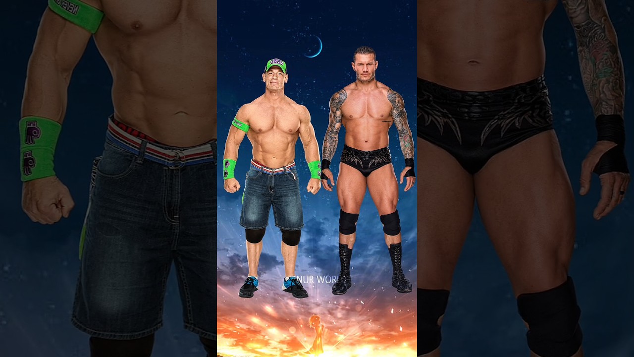 John Cena vs wwe all wrestlers comparison #John Cena#Roman Reigns#WWE#qvzw