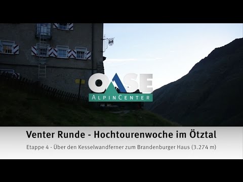 Venter Runde - Hochtourenwoche im Ötztal - Etappe 4