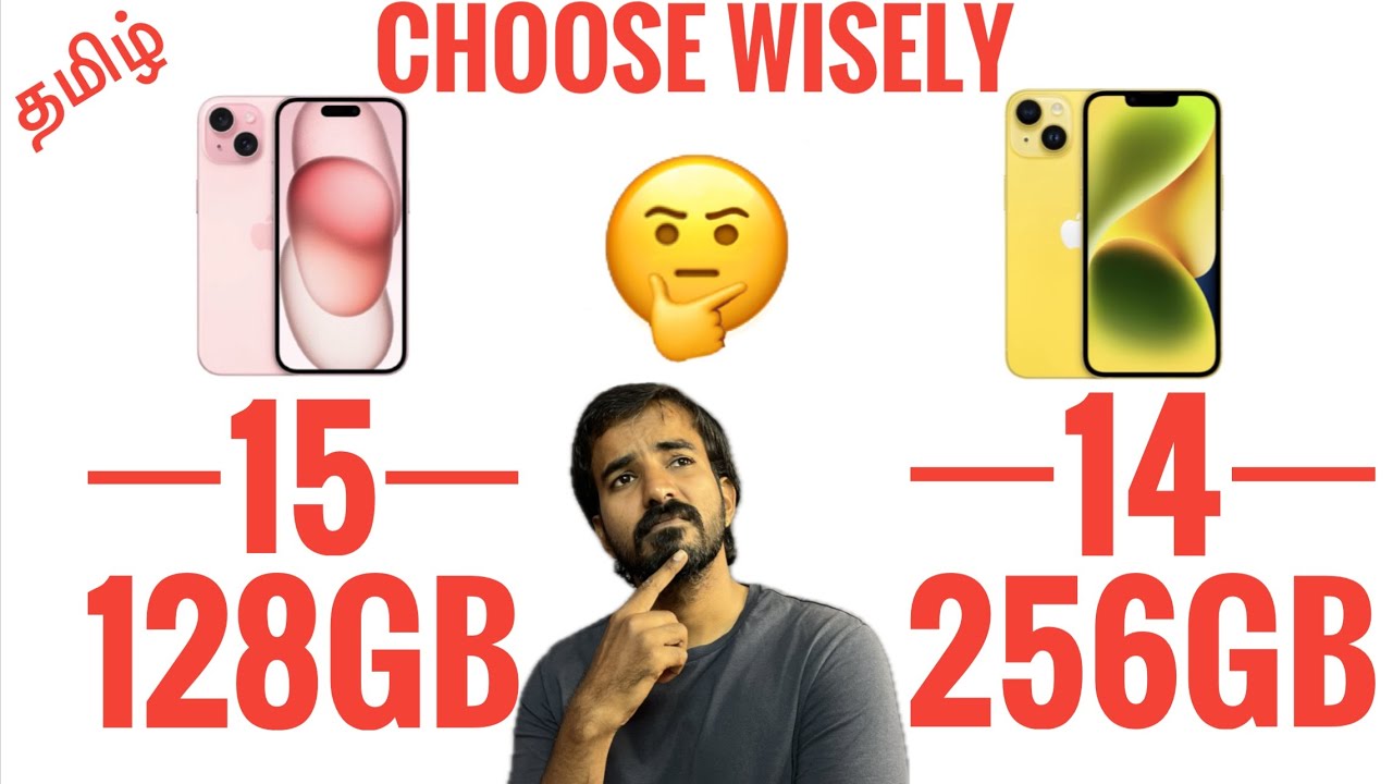 iPhone 15 128GB vs iPhone 14 256GB | Choose Wisely | The Macbookman