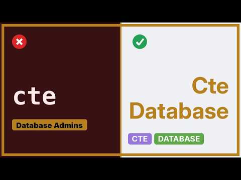 Databases: MySQL Create View WITH CTE (2 Solutions!!)