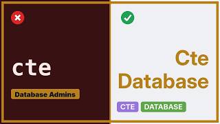 Databases: MySQL Create View WITH CTE (2 Solutions!!)